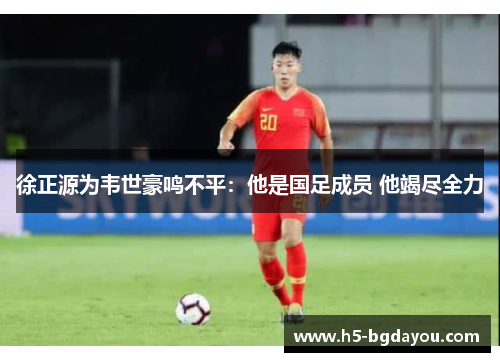 徐正源为韦世豪鸣不平：他是国足成员 他竭尽全力